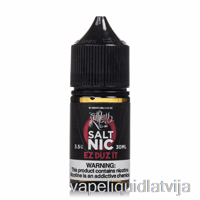 Ez Duz It - Nežēlīgs Sāls - 30ml 20mg Vape šķidrums